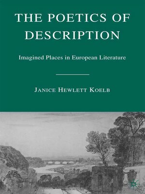 cover image of The Poetics of Description